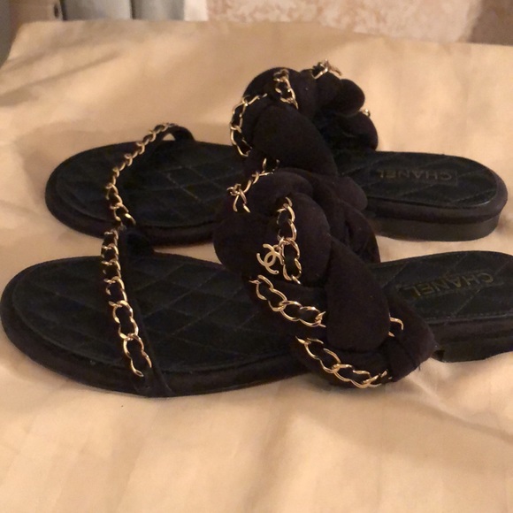 CHANEL SANDALS🖤 - Picture 2 of 13